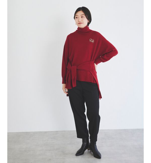 le.coeur blanc「《手洗い可能》ツイルイージーテーパードパンツ」|その他|