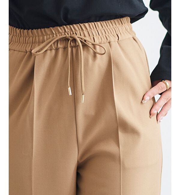 le.coeur blanc「《手洗い可能》ツイルイージーテーパードパンツ」|その他|