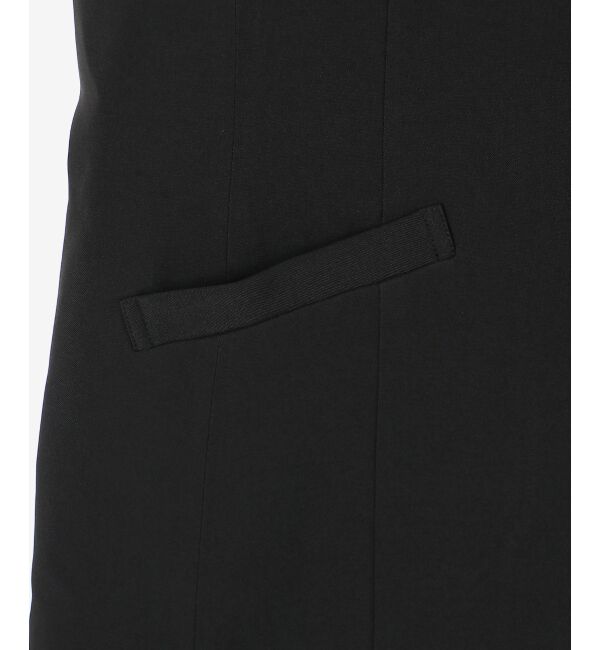 le.coeur blanc「《手洗い可能》Vカラージレジャケット」|ベスト・ジレ|