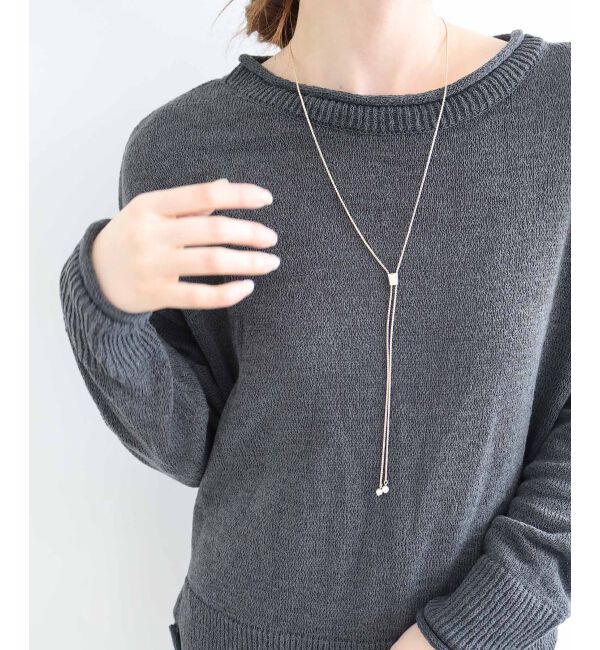 le.coeur blanc「ファンシーヤーンロールデザインニット」|ニット・セーター|