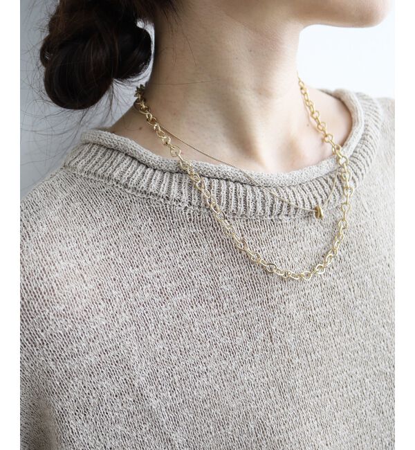 le.coeur blanc「ファンシーヤーンロールデザインニット」|ニット・セーター|