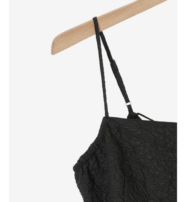 MAJESTICLEGON「ジャカードペプラムキャミブラウス」|シャツ・ブラウス|