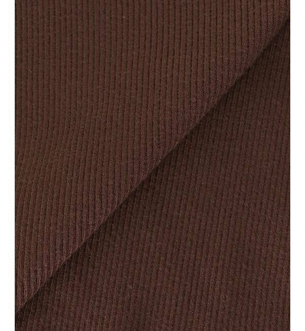  「パイピングフリルタートルニット」|ニット・セーター|