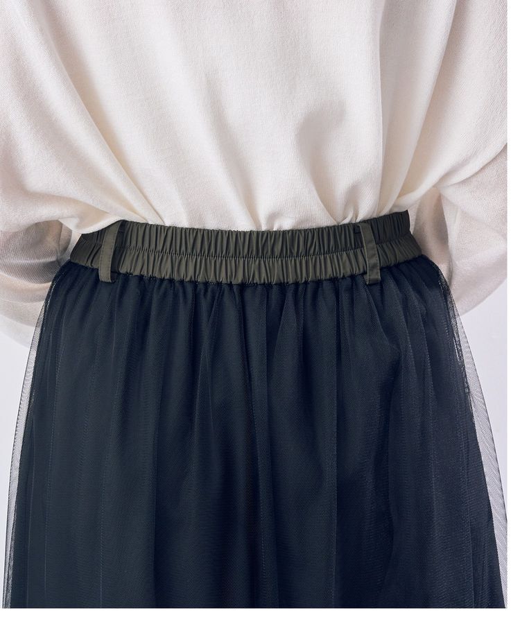 Editt by YECCA VECCA「素材MIXメタルラインデニムスカート」|スカート|