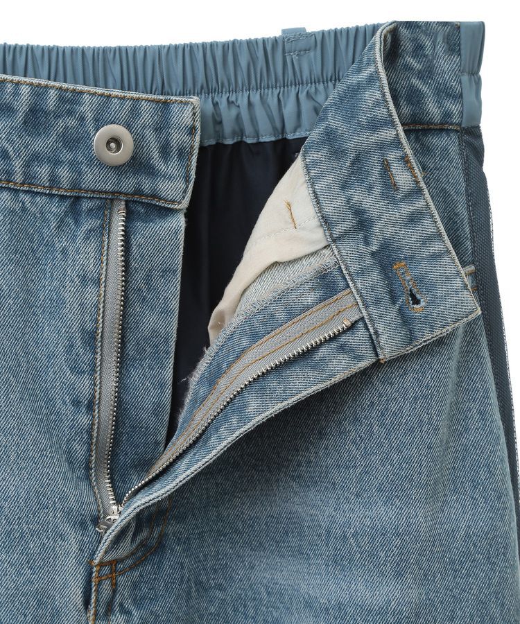 Editt by YECCA VECCA「素材MIXメタルラインデニムスカート」|スカート|