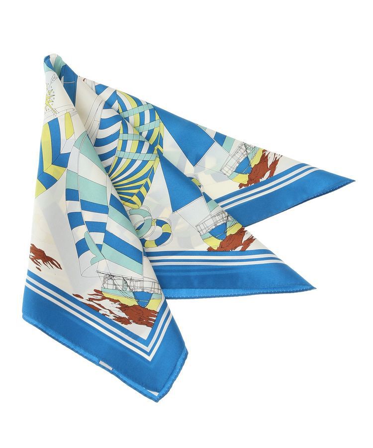 YECCA VECCA「【kakatoo】ヨット柄スカーフ」|バンダナ・スカーフ|