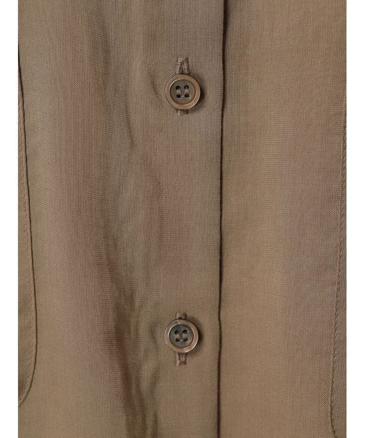 GARAGE OF GOOD CLOTHING「【日本製】ボイルローンハーフスリーブブラウス」|シャツ・ブラウス|