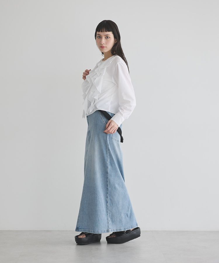 GARAGE OF GOOD CLOTHING「【日本製】フリルブラウス」|シャツ・ブラウス|