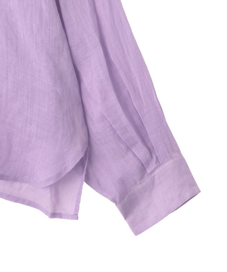 GARAGE OF GOOD CLOTHING「リネンポケット付きクロップドシャツ」|シャツ・ブラウス|