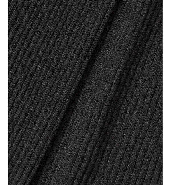 allureville「タフタバルーンスリーブコンビプルオーバー」|ニット・セーター|