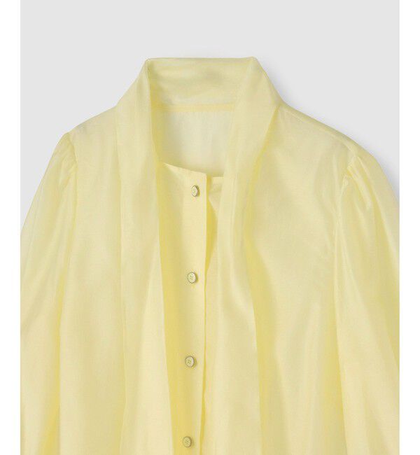 allureville「オーガンザボウブラウス」|シャツ・ブラウス|