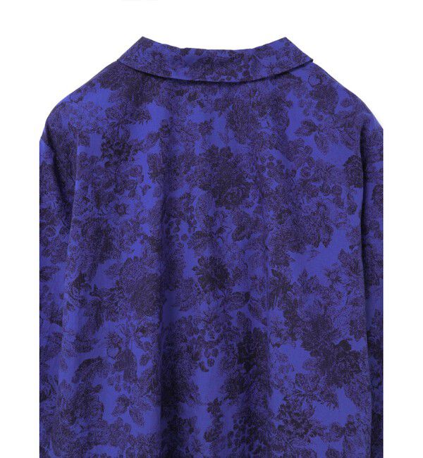 mizuiro ind「mizuiro ind プリントベーシックシャツ」|シャツ・ブラウス|