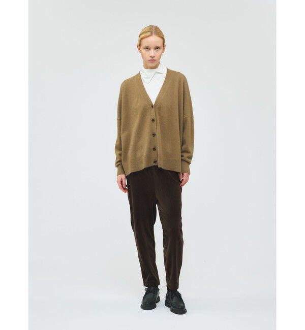 mizuiro ind「mizuiro ind アシンメトリーシャツプルオーバー」|Tシャツ・カットソー|