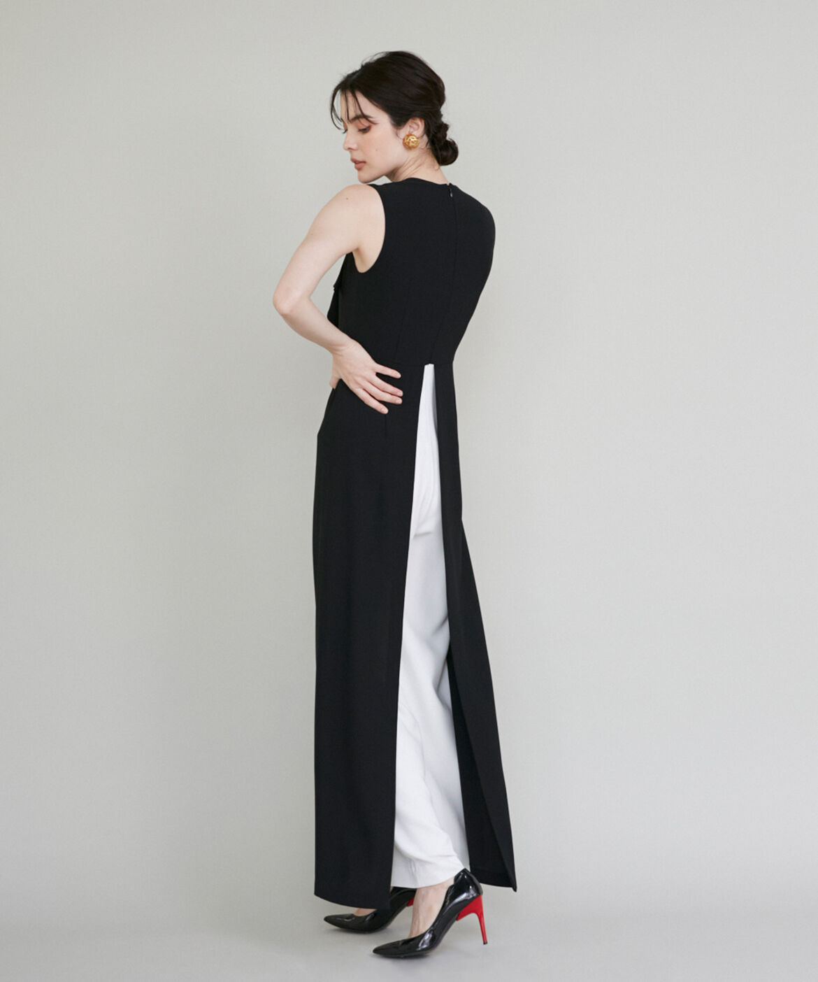Maglie le cassetto「《M Maglie le cassetto》パンツドレス」|オールインワン|