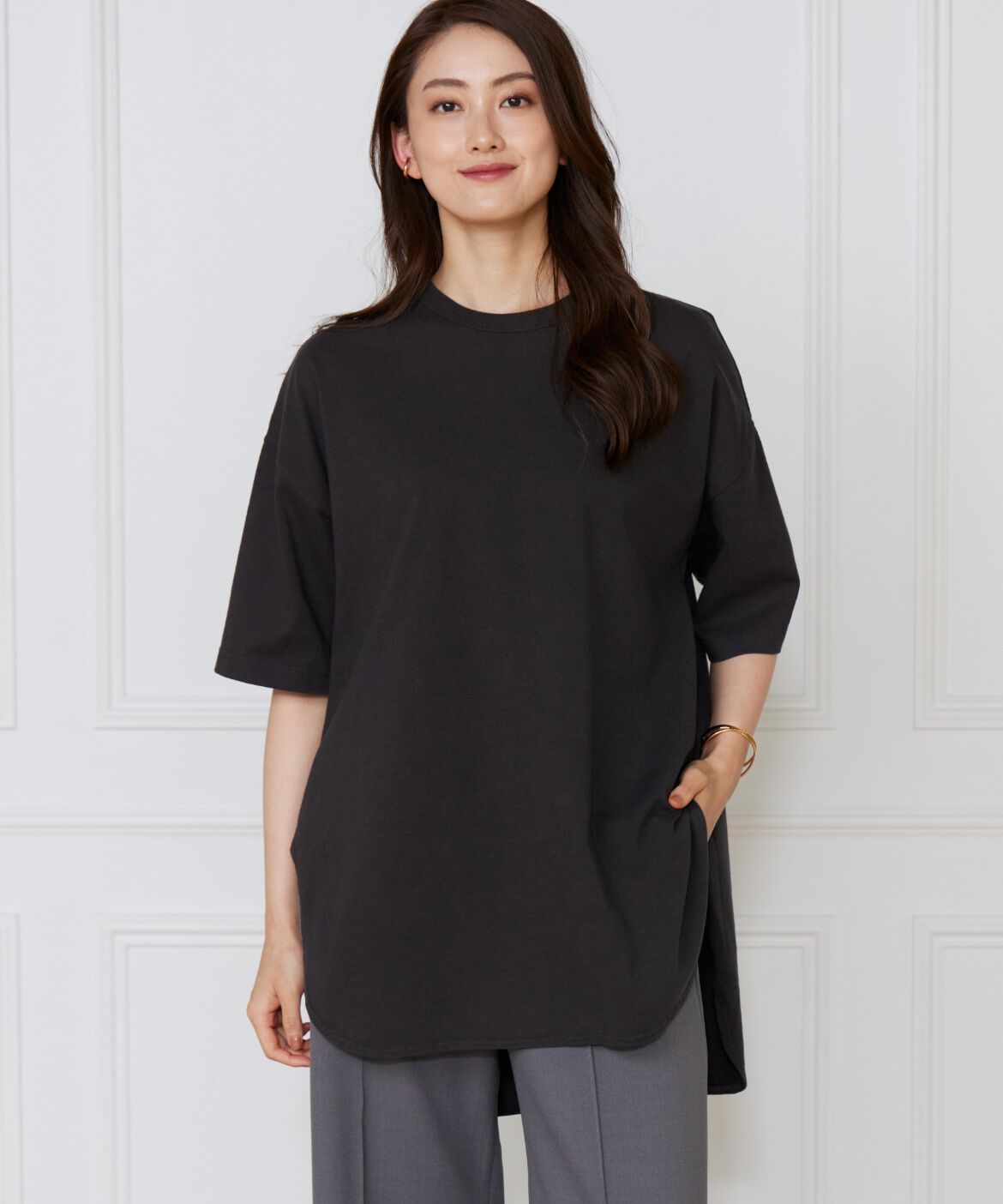 DAY by DAY it&rsquo;s international「ラウンドヘムカットプルオーバー」|Tシャツ・カットソー|