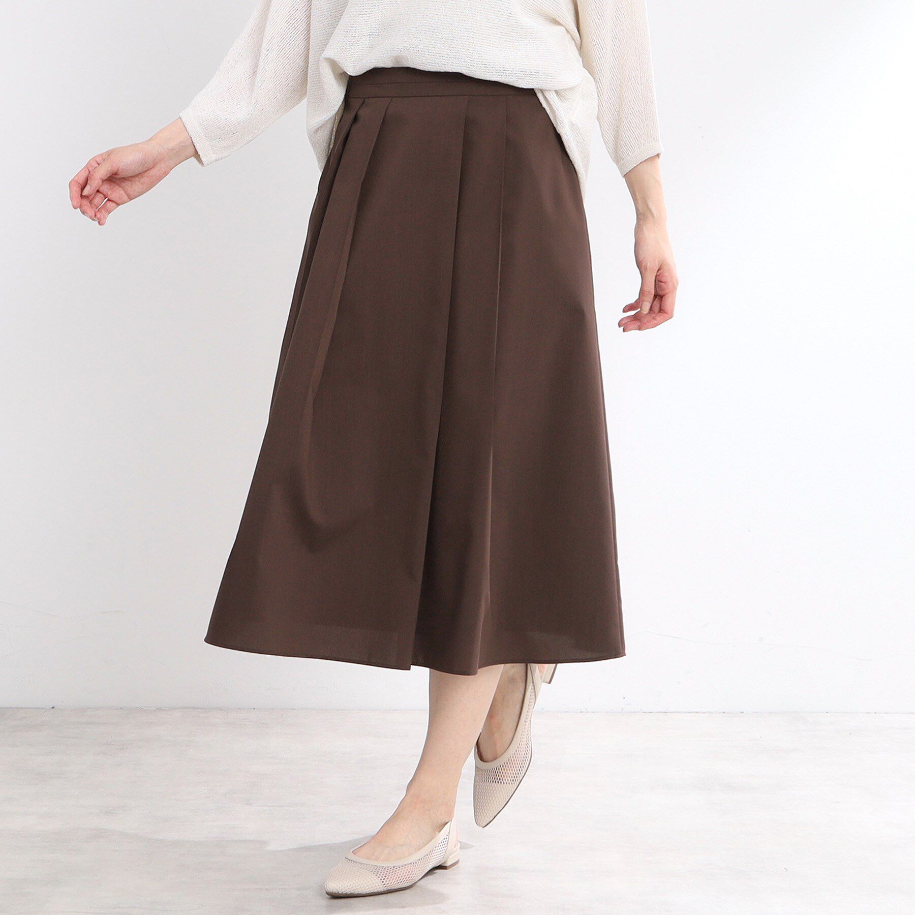 Reflect「【マシンウォッシュ可】プリーツスカート」|スカート|