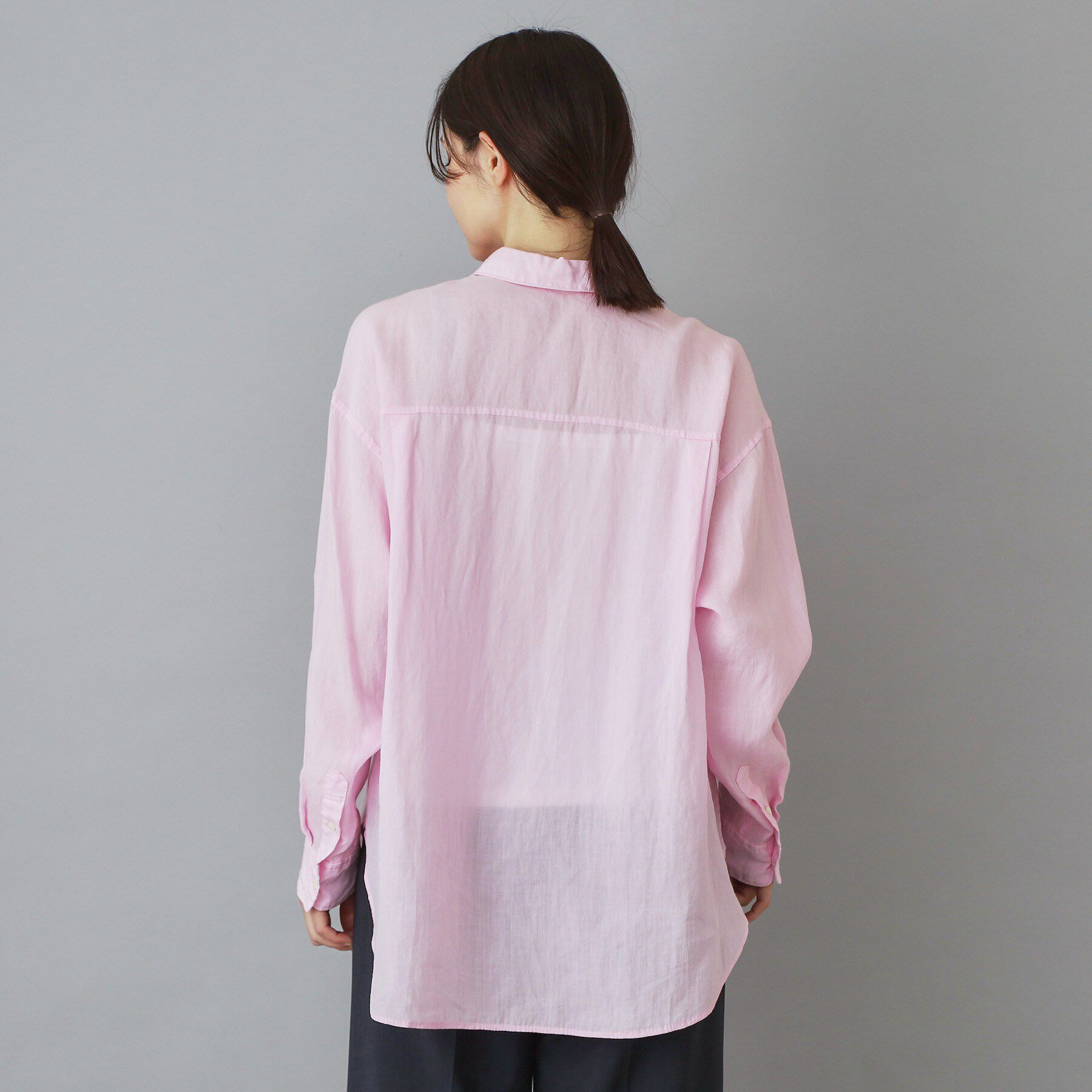 DRESSTERIOR「ガーメントダイラミーシャツ」|シャツ・ブラウス|