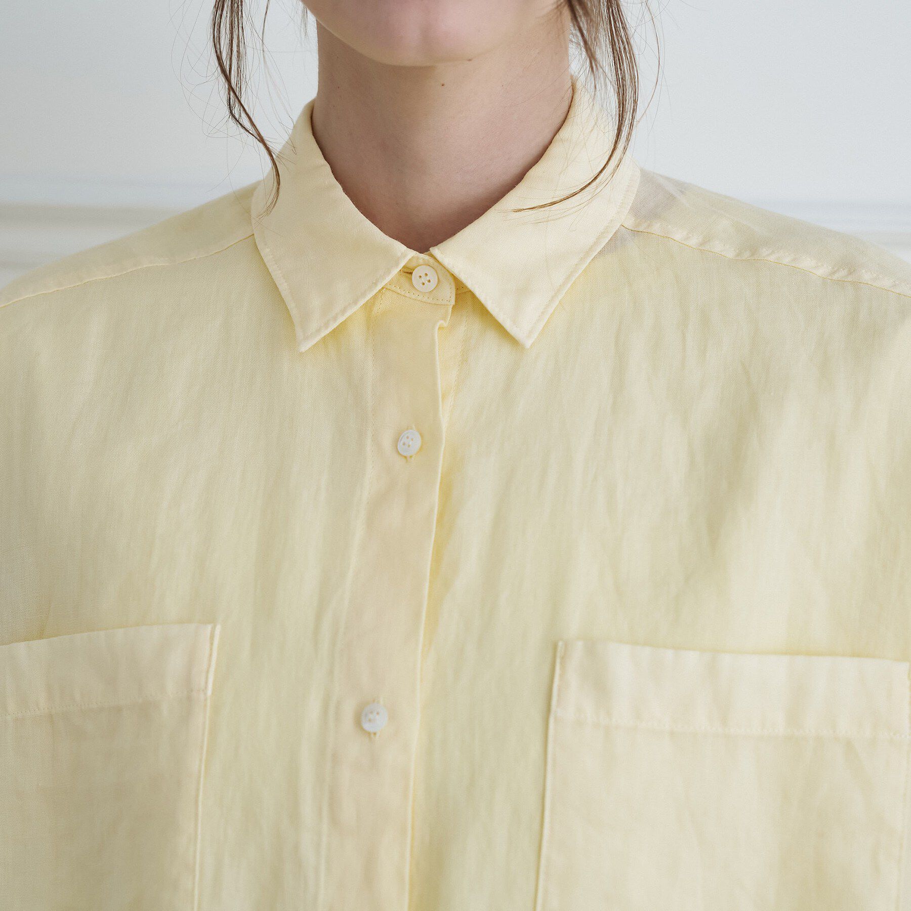 DRESSTERIOR「ガーメントダイラミーシャツ」|シャツ・ブラウス|