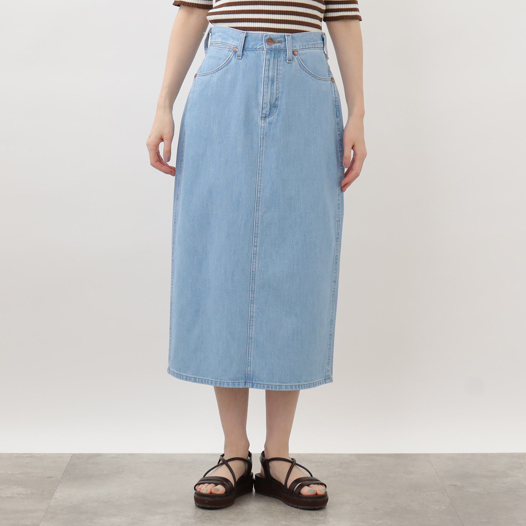 grove「【別注】Wrangler デニムスカート」|スカート|