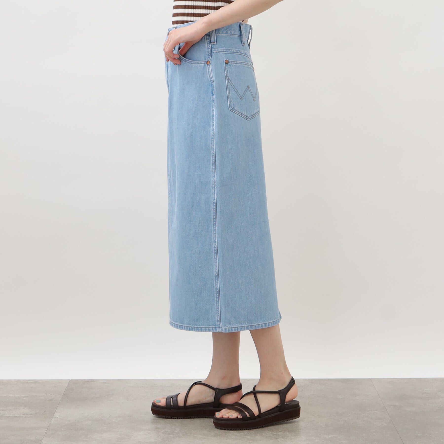 grove「【別注】Wrangler デニムスカート」|スカート|