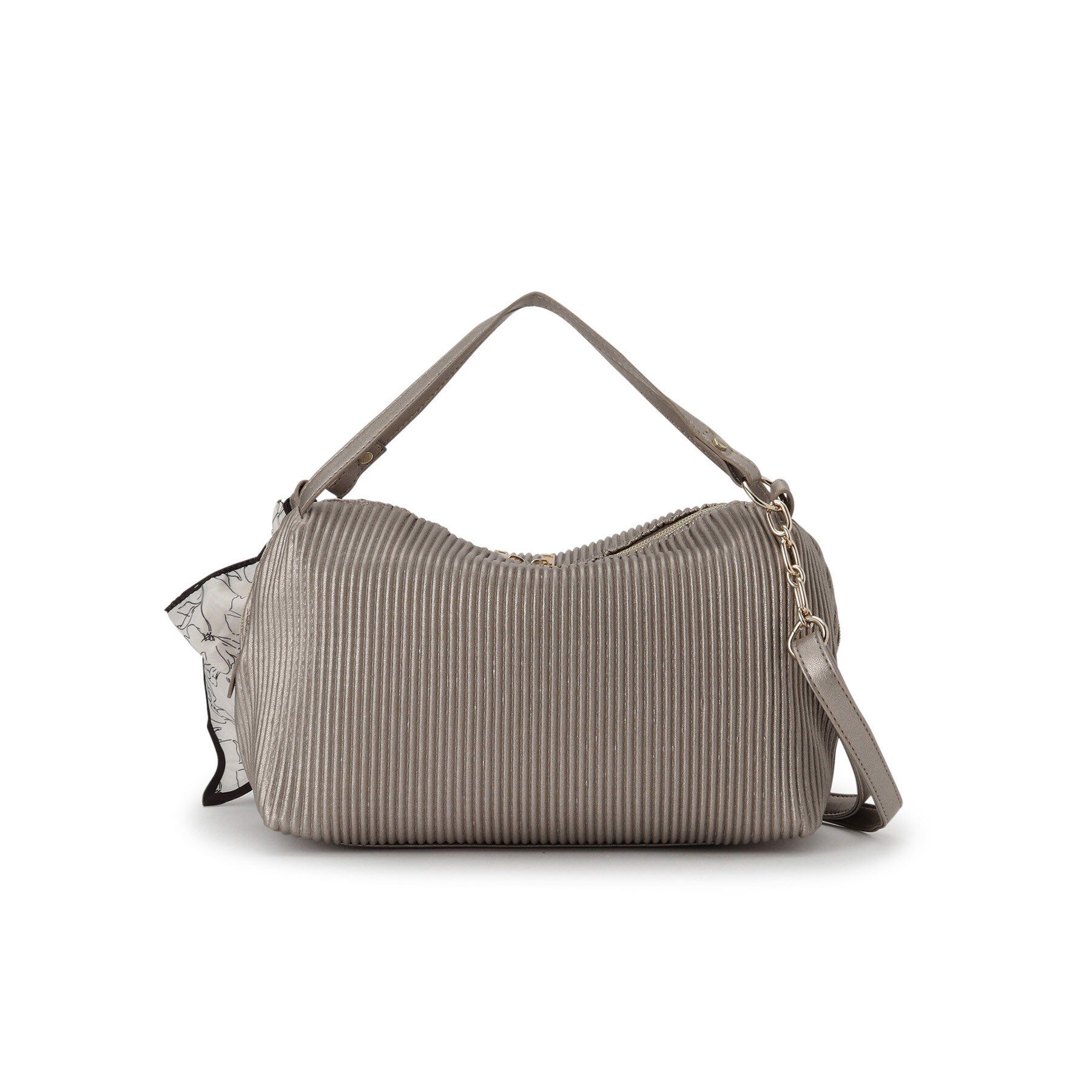 grove「プリーツチェーンスカーフショルダー」|ショルダー・メッセンジャー|