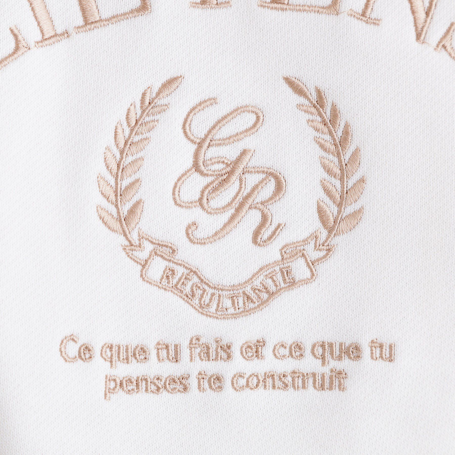 grove「刺繍ロゴ裏毛スウェットプルオーバー」|パーカー|