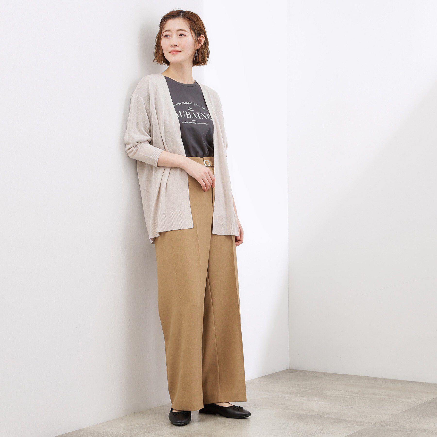 grove「【接触冷感／UVカットetc】ベーシックロングカーディガン」|カーディガン|