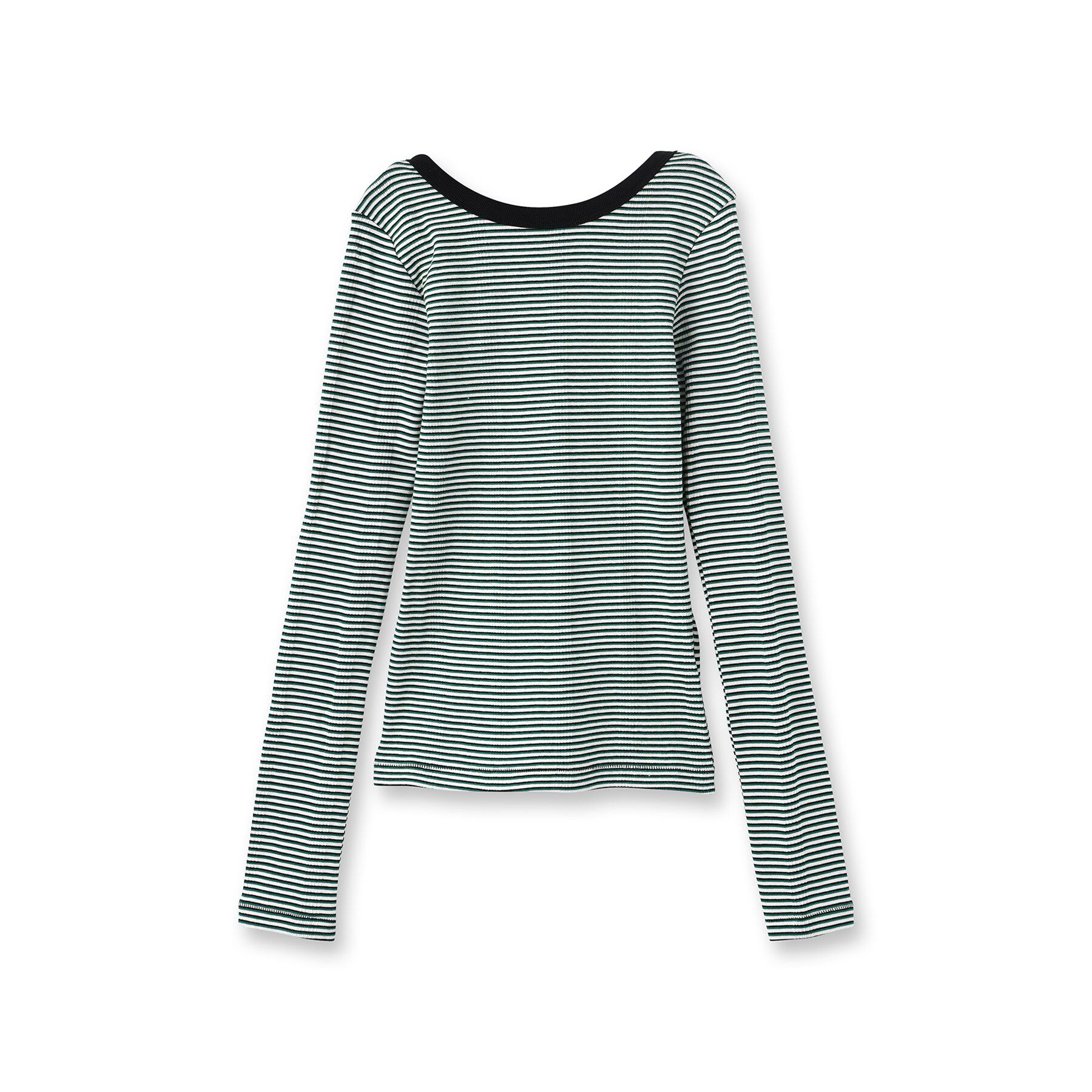 GALLEST「【beautiful people】Miller double－front long T－shirt」|Tシャツ・カットソー|グリーン(322)