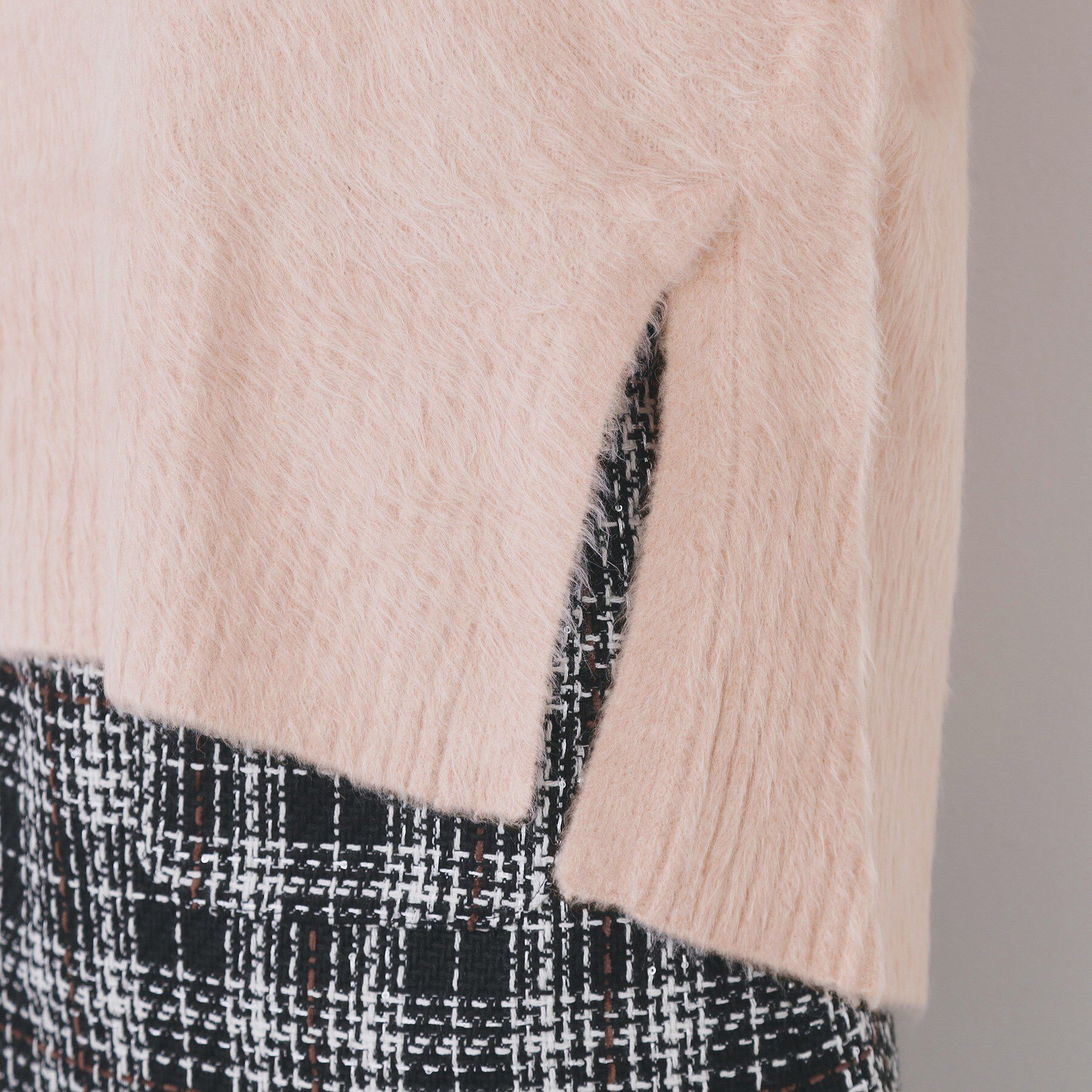 index「ハイネックパフニット【洗濯機OK】」|ニット・セーター|