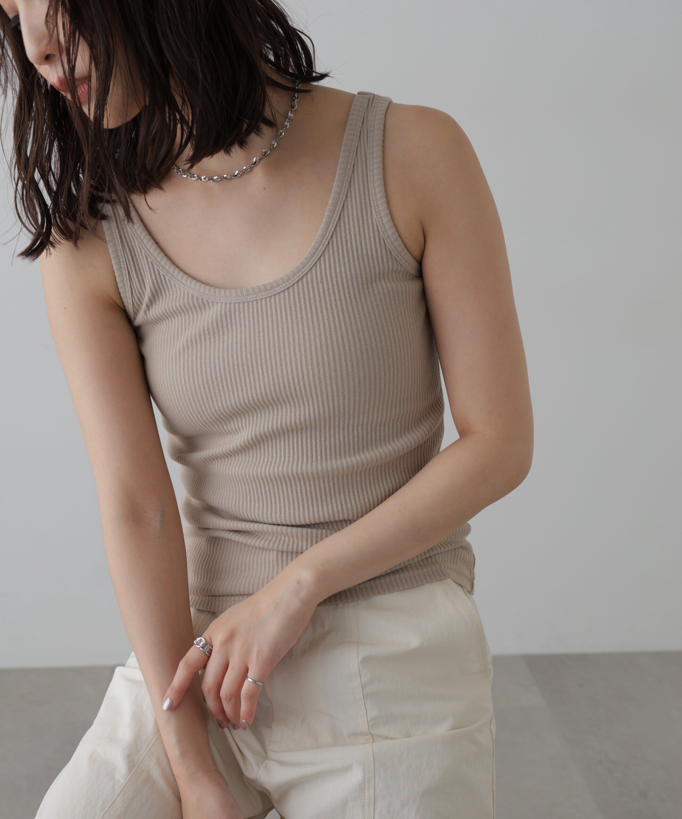  「テレコタンク」|Tシャツ・カットソー|