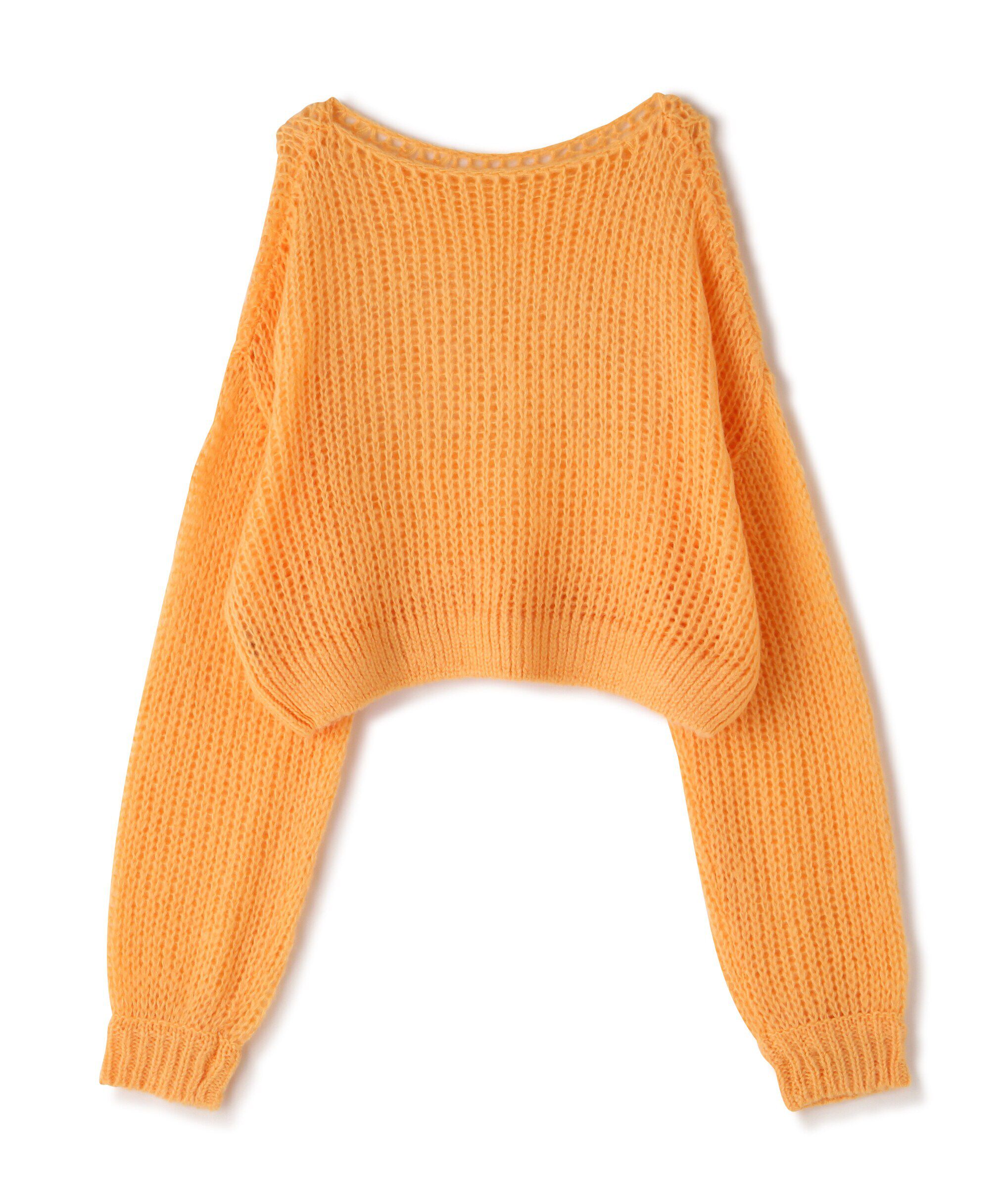  「シアーモヘヤライクニット」|ニット・セーター|