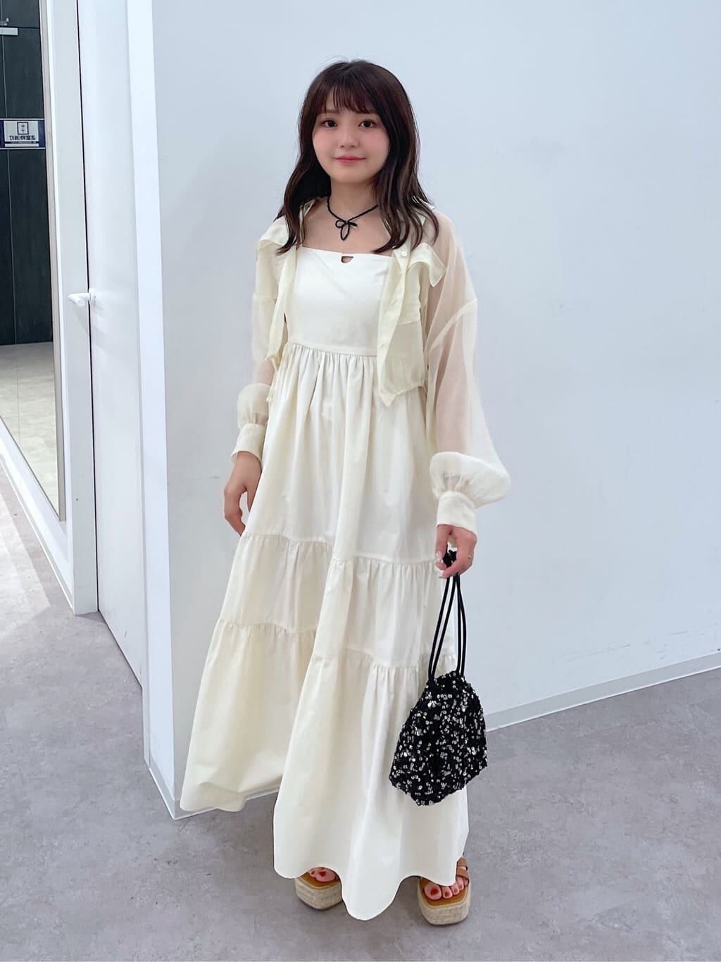  「裾ドロストショート丈シアーシャツ」|シャツ・ブラウス|