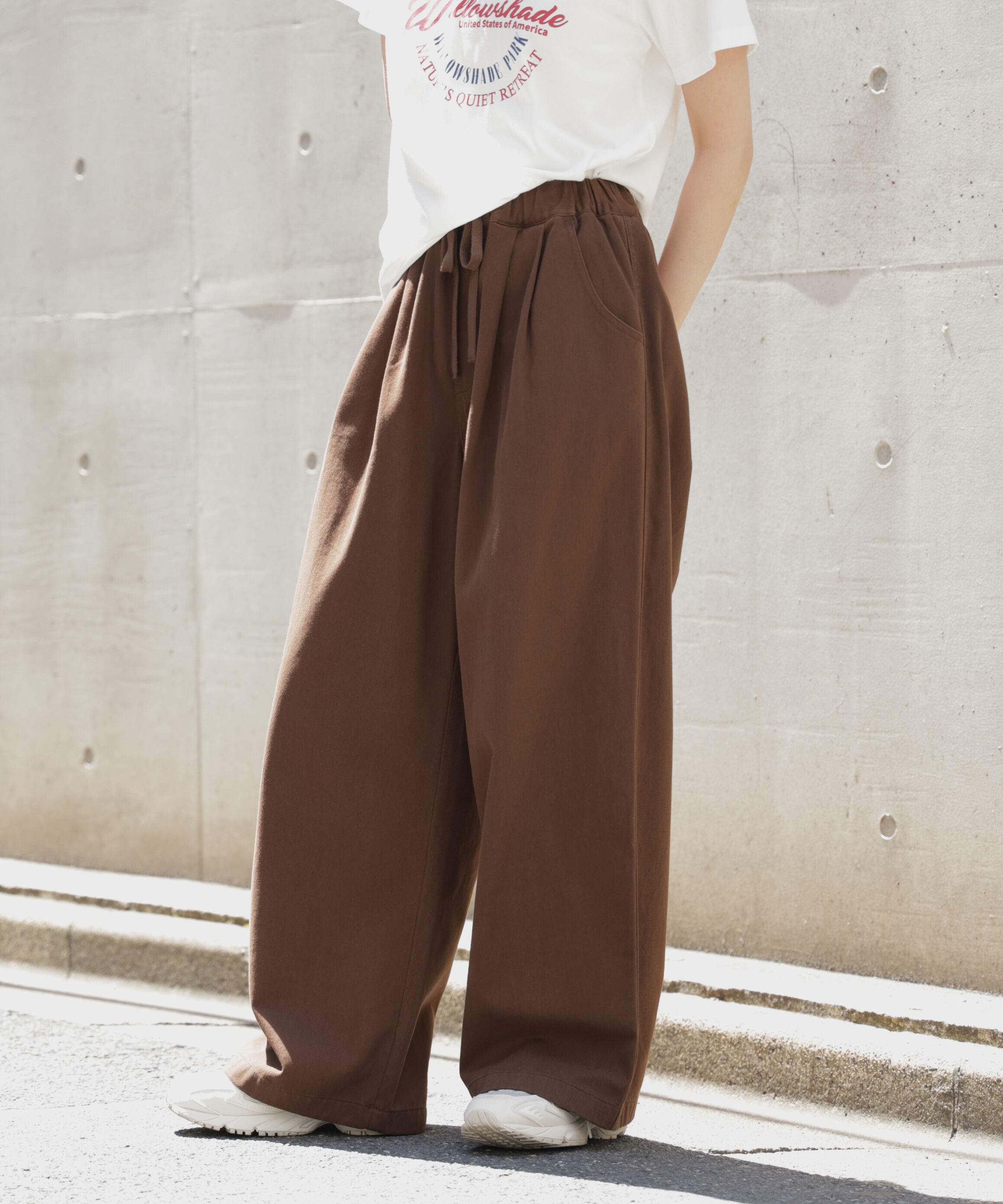  「〈フリーズマート別注〉GUNG HO リラクシングパンツ」|その他|ブラウン5
