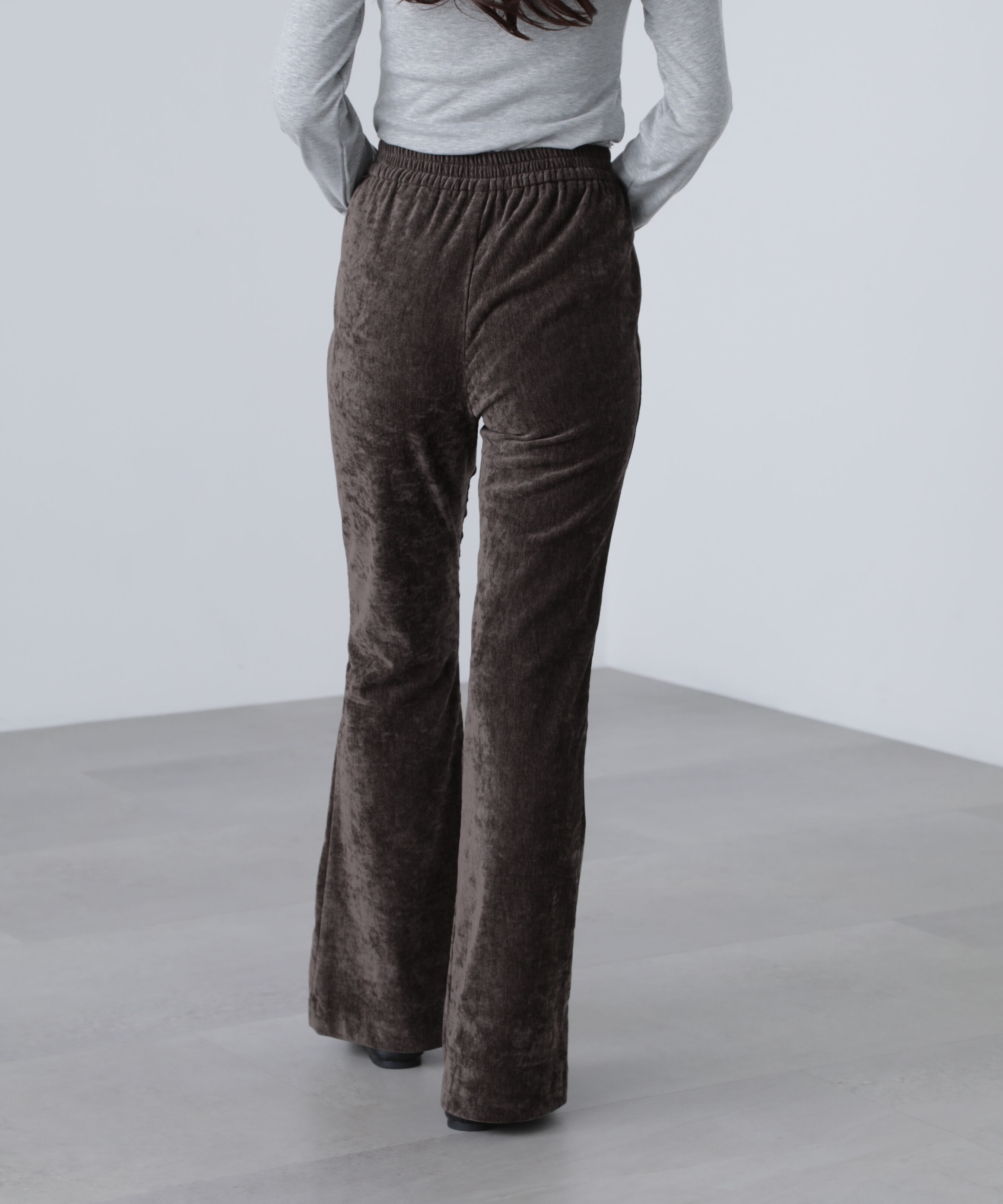  「ベロアフレアレギンスパンツ」|その他|