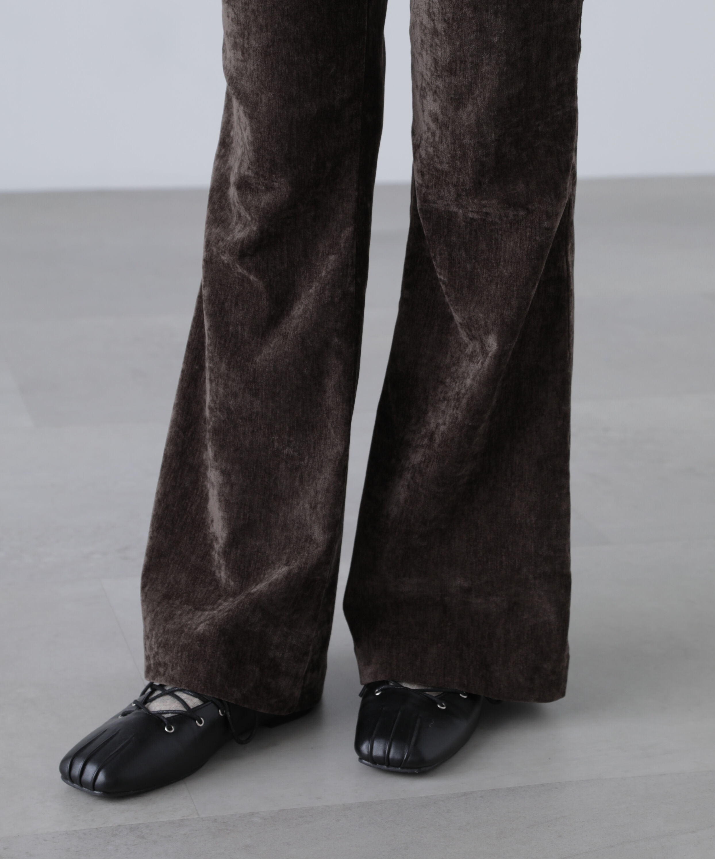  「ベロアフレアレギンスパンツ」|その他|