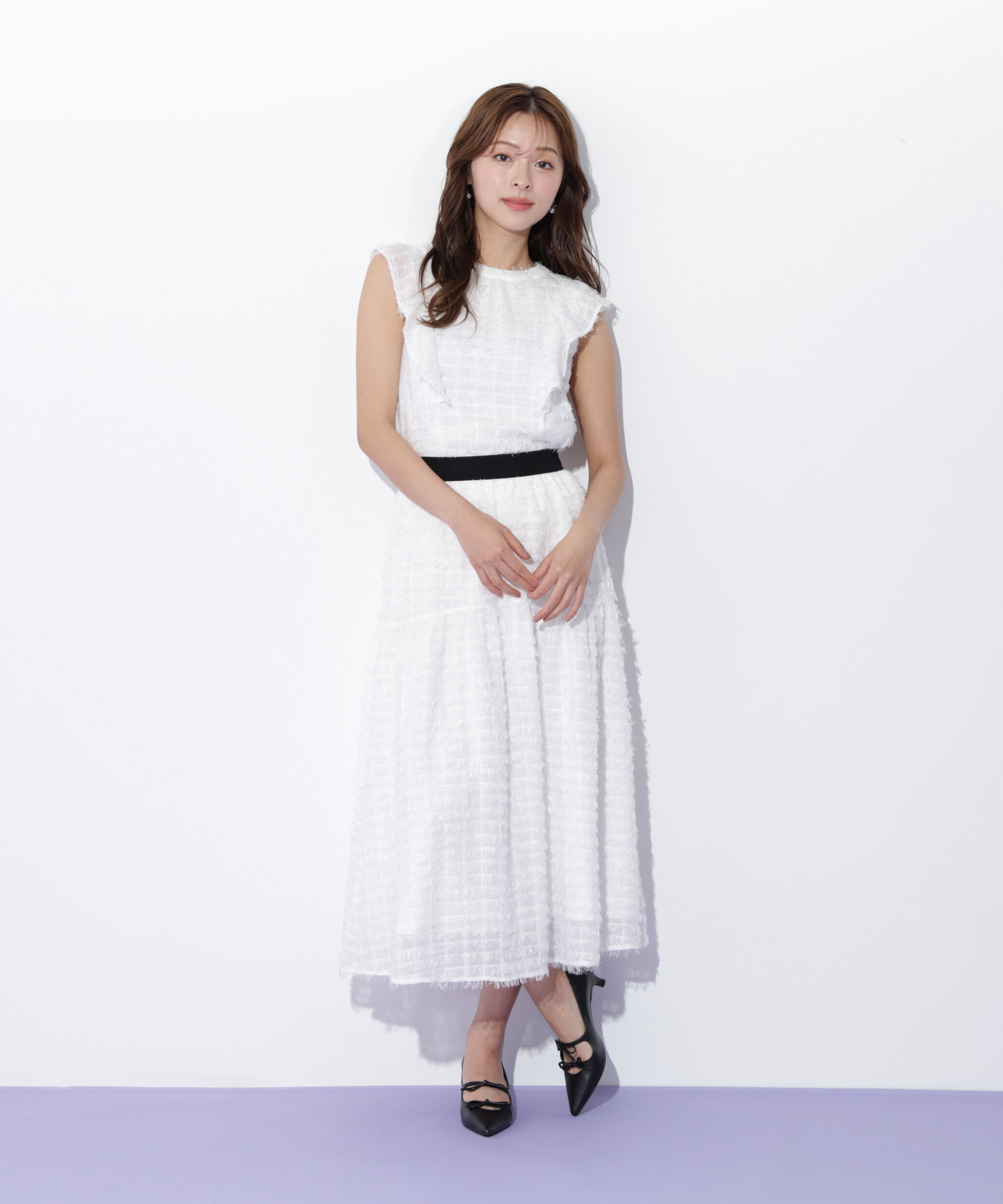  「フェザーチェックブラウス」|シャツ・ブラウス|