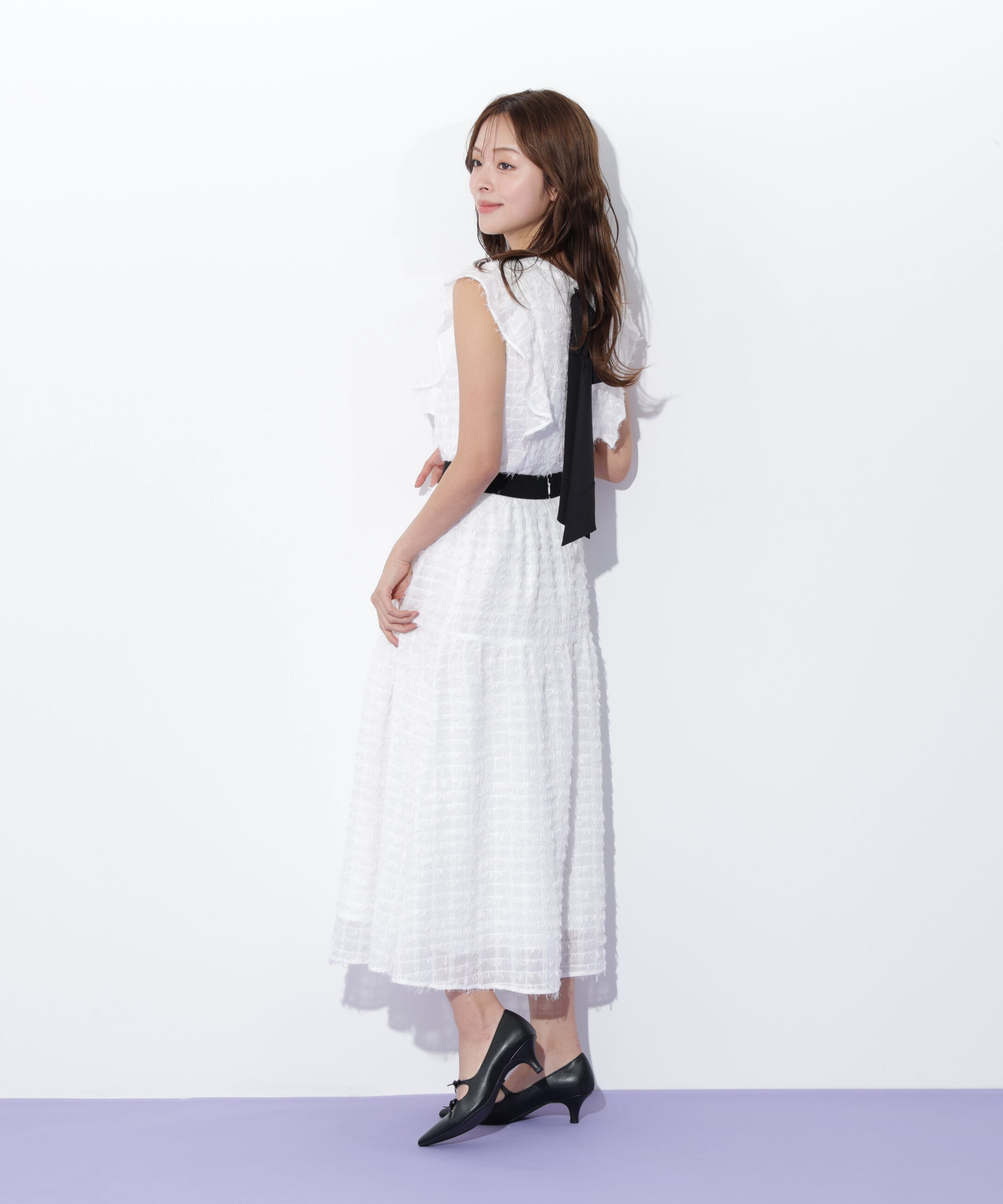  「フェザーチェックブラウス」|シャツ・ブラウス|