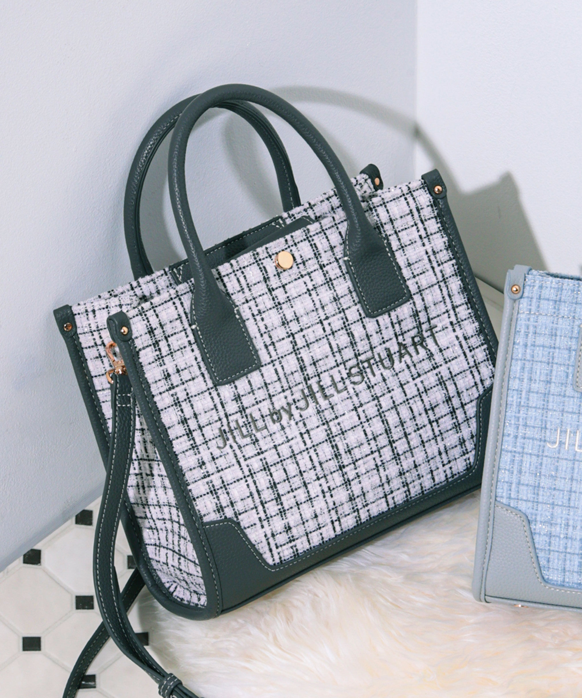  「＜WEB限定カラーあり＞ツイードショルダートート」|その他|