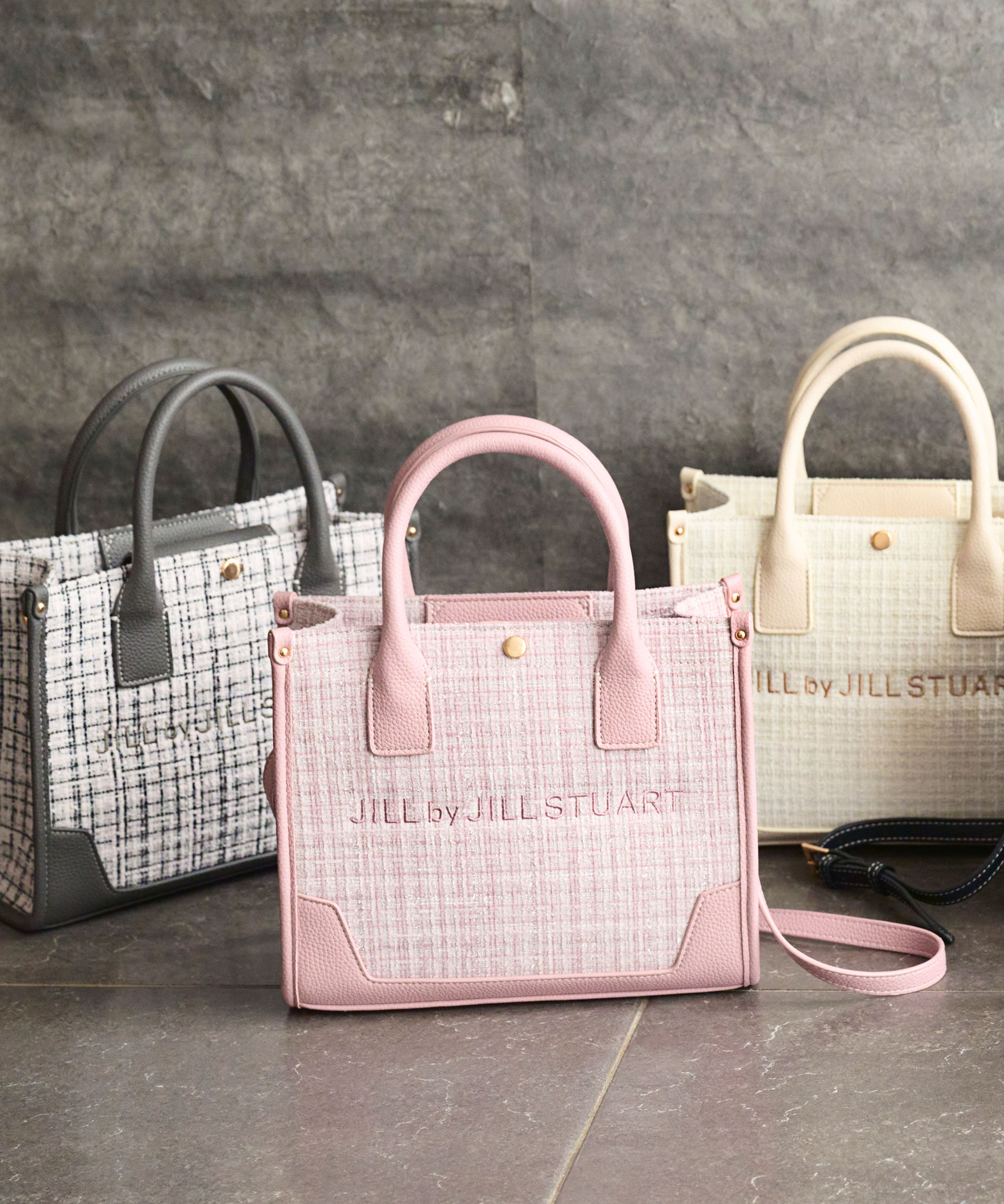  「＜WEB限定カラーあり＞ツイードショルダートート」|その他|