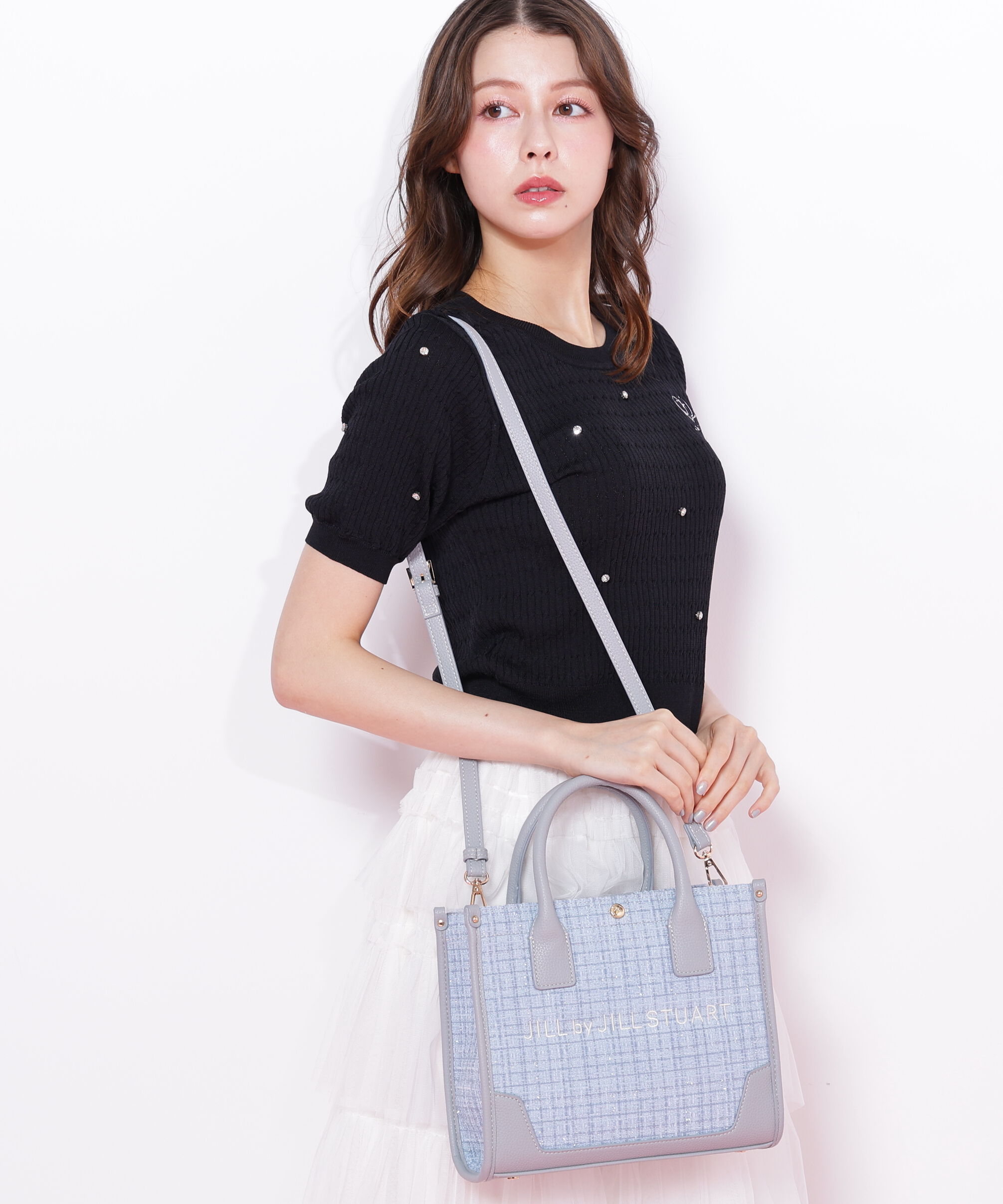  「＜WEB限定カラーあり＞ツイードショルダートート」|その他|