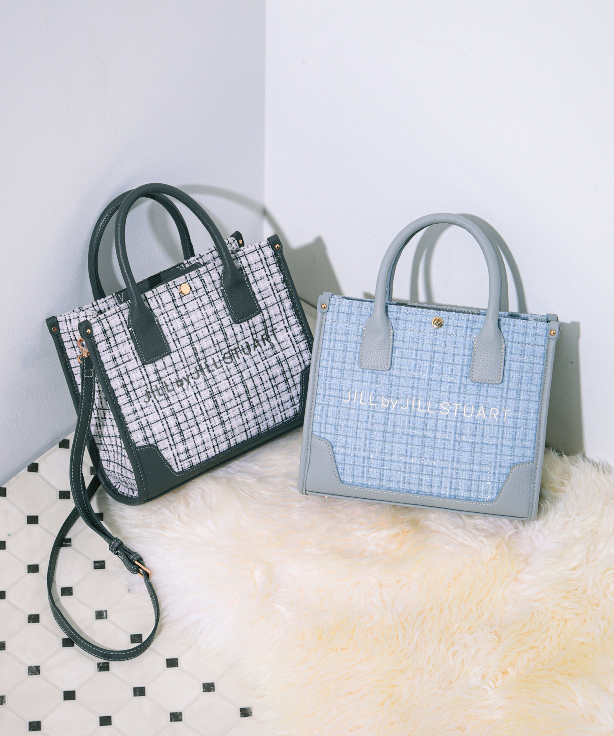  「＜WEB限定カラーあり＞ツイードショルダートート」|その他|