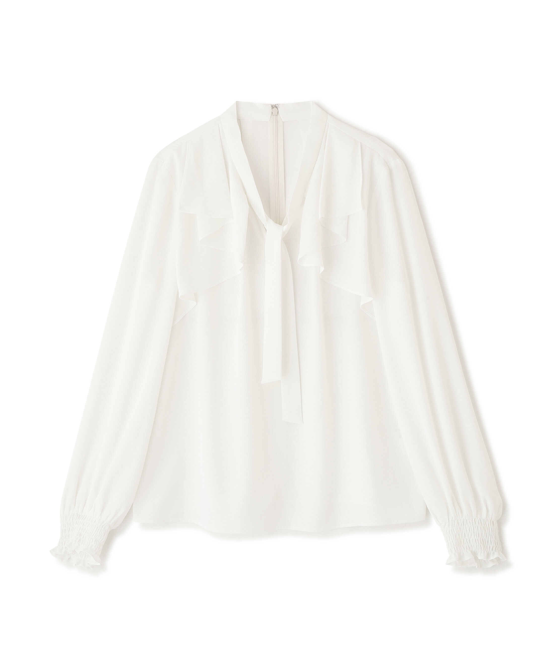  「ラッフルボウタイブラウス」|シャツ・ブラウス|
