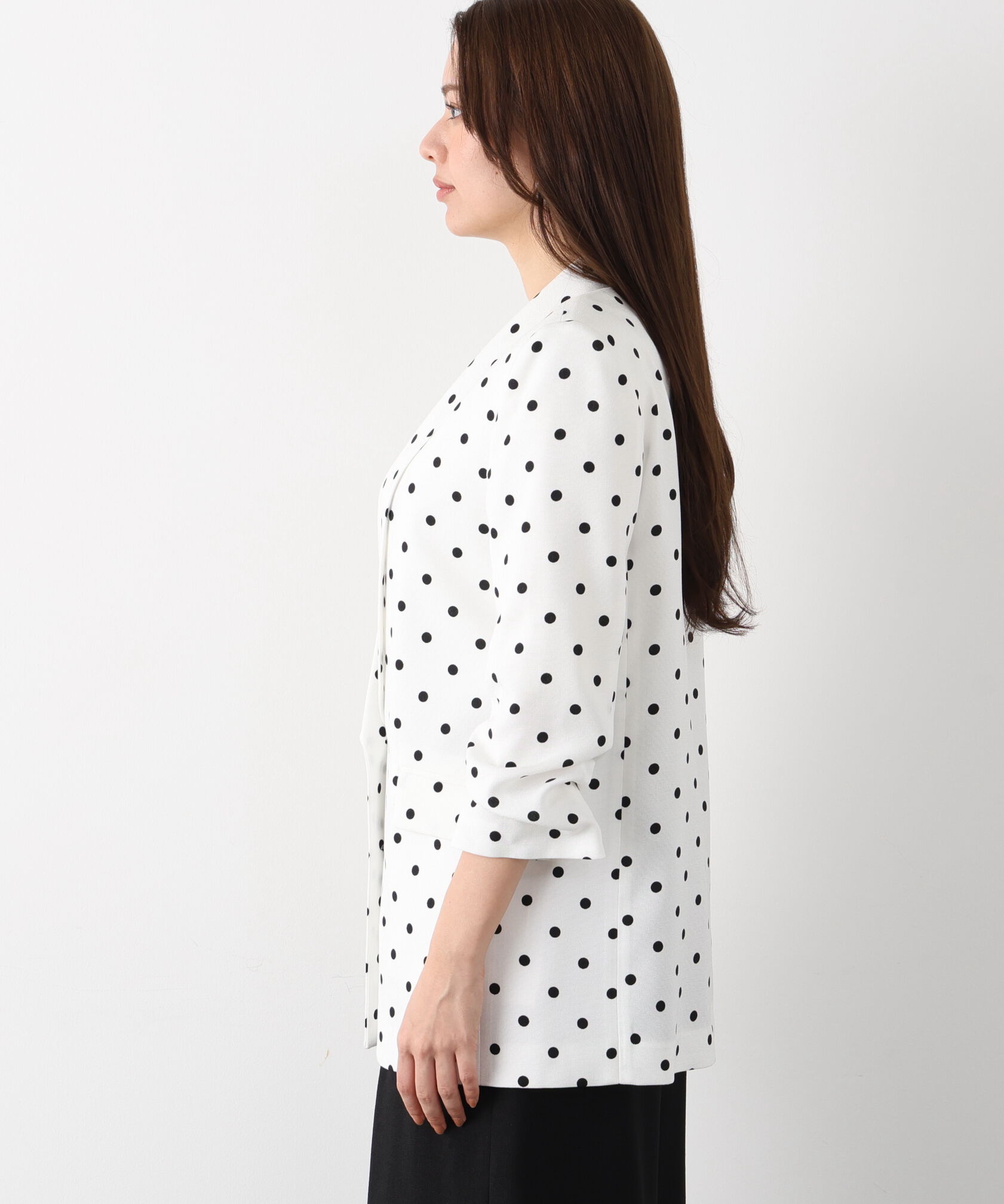  「ショールカラーロングジャケット」|その他|