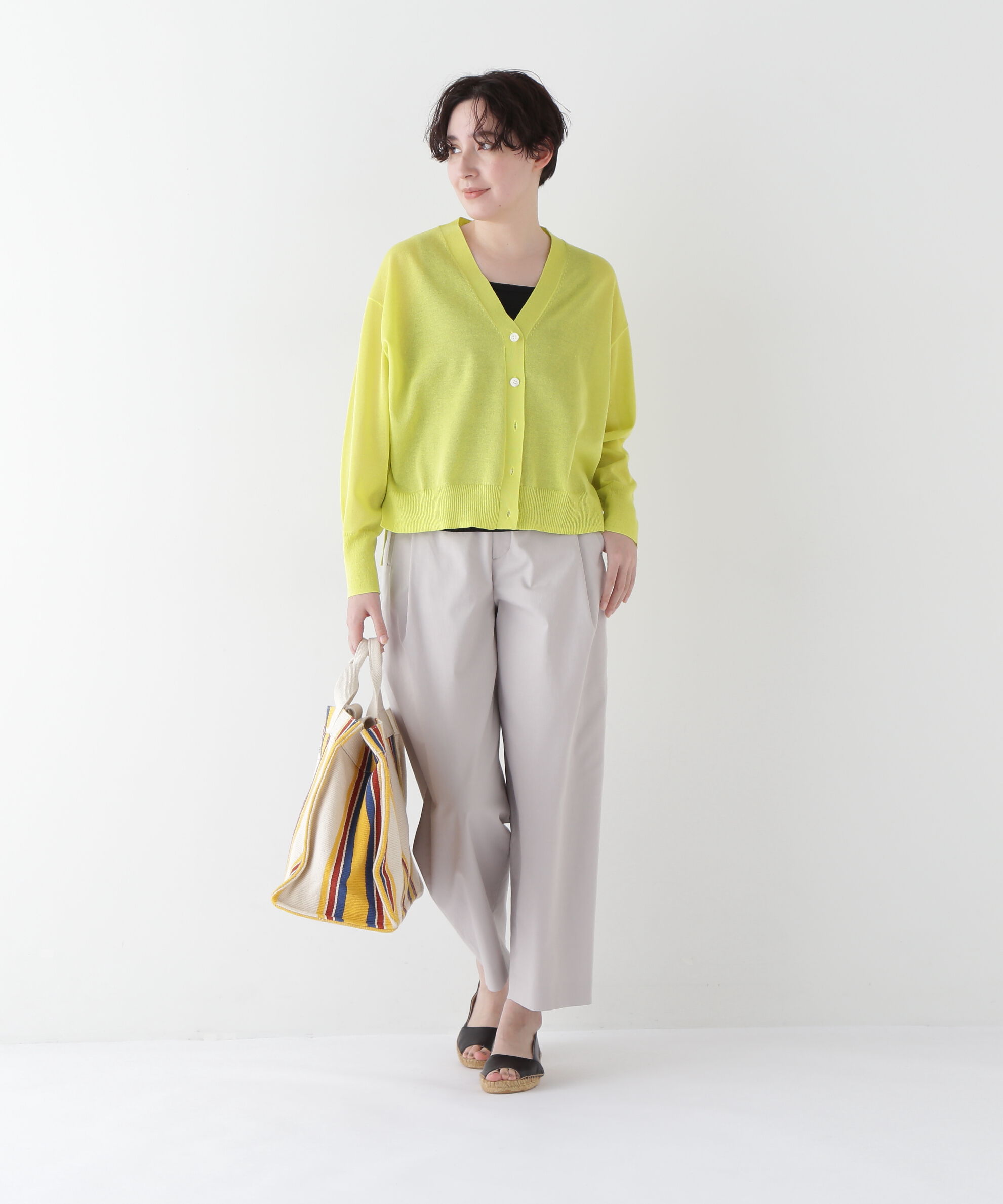  「◆ドビーストレッチワンタックセミワイドパンツ」|その他|