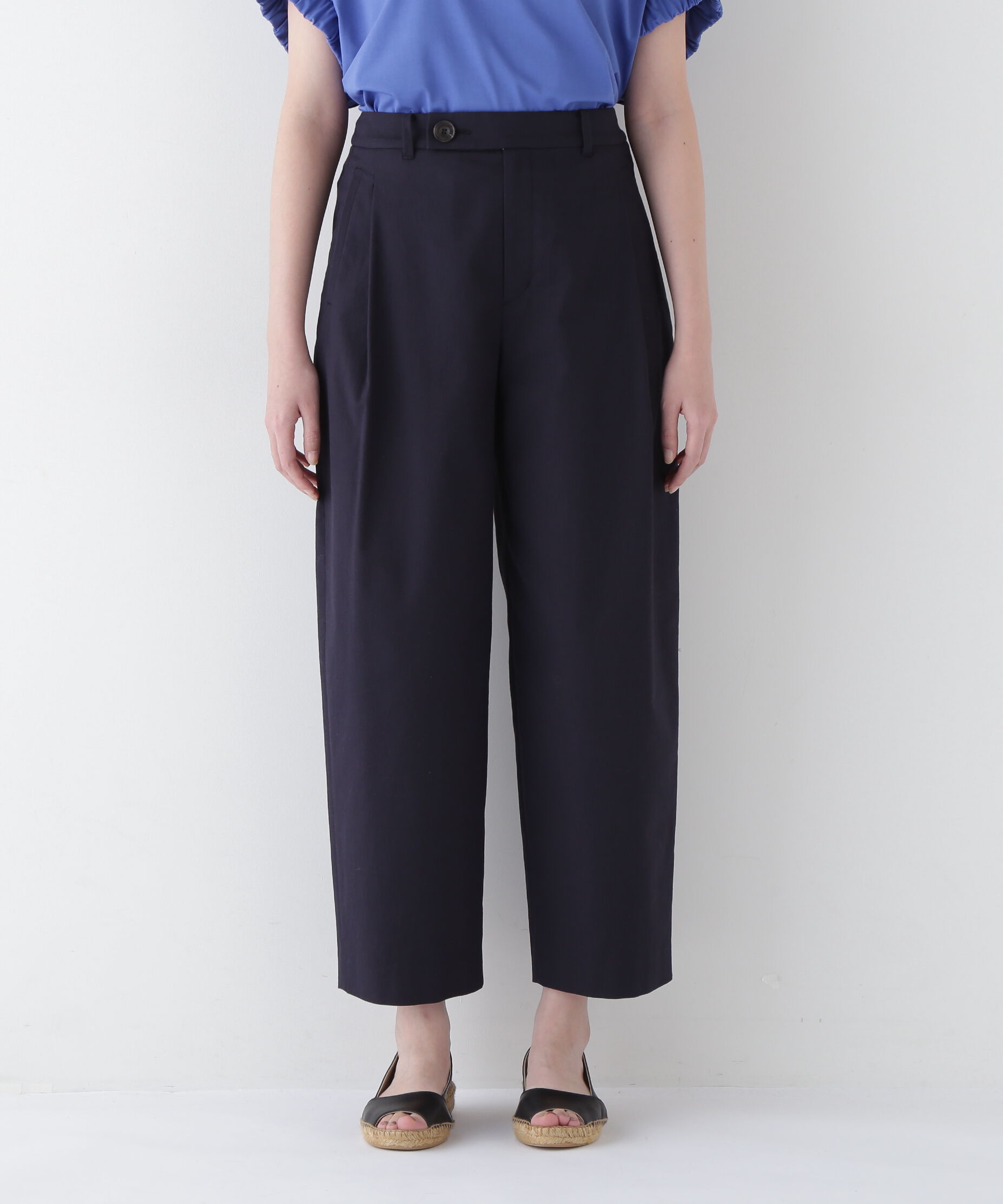  「◆ドビーストレッチワンタックセミワイドパンツ」|その他|