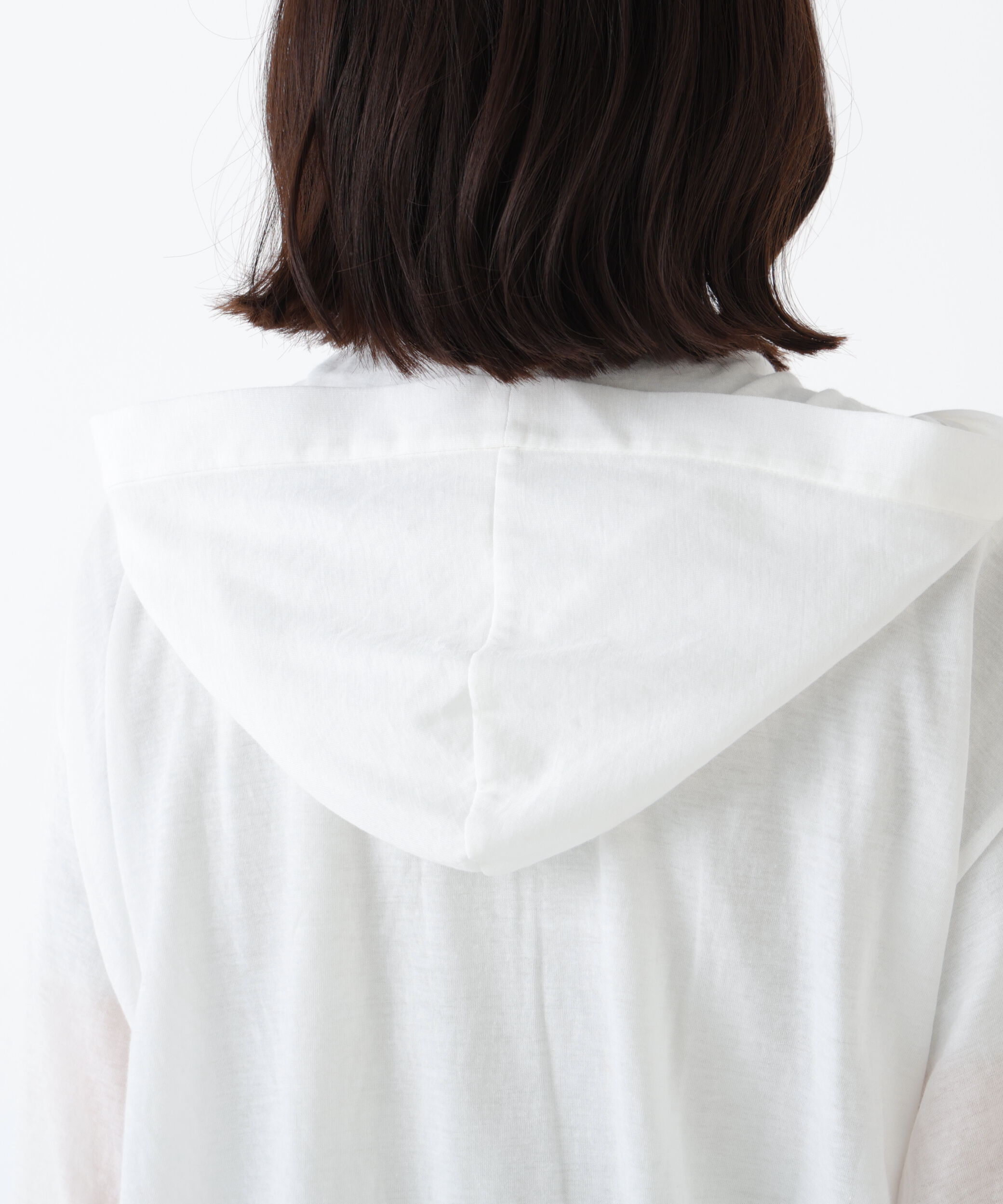  「◆シアー天竺フーディーハオリ」|Tシャツ・カットソー|