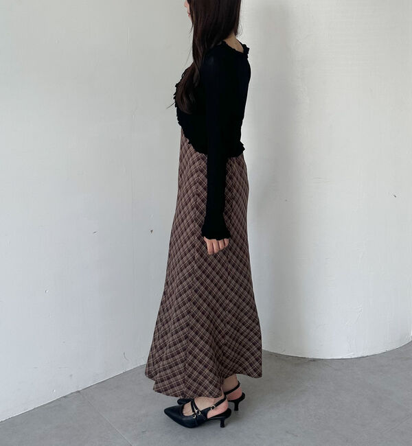 archives「フリルシアーリブニットカーディガン」|カーディガン|