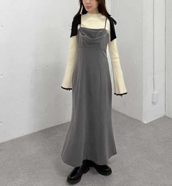 archives「フレアスリーブリブニットプルオーバー」|ニット・セーター|