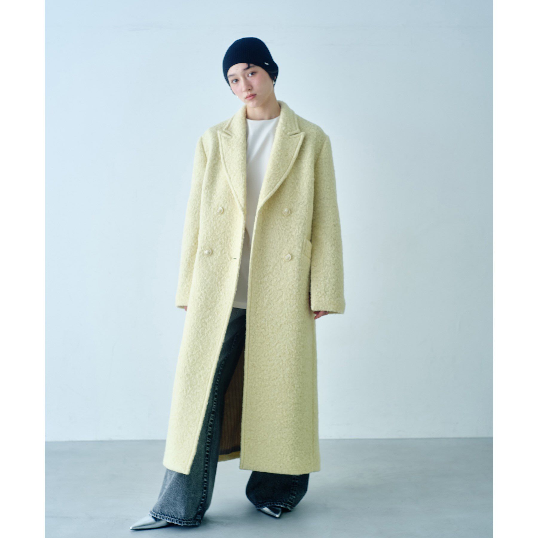 CODE A「M long coat」|チェスターコート|