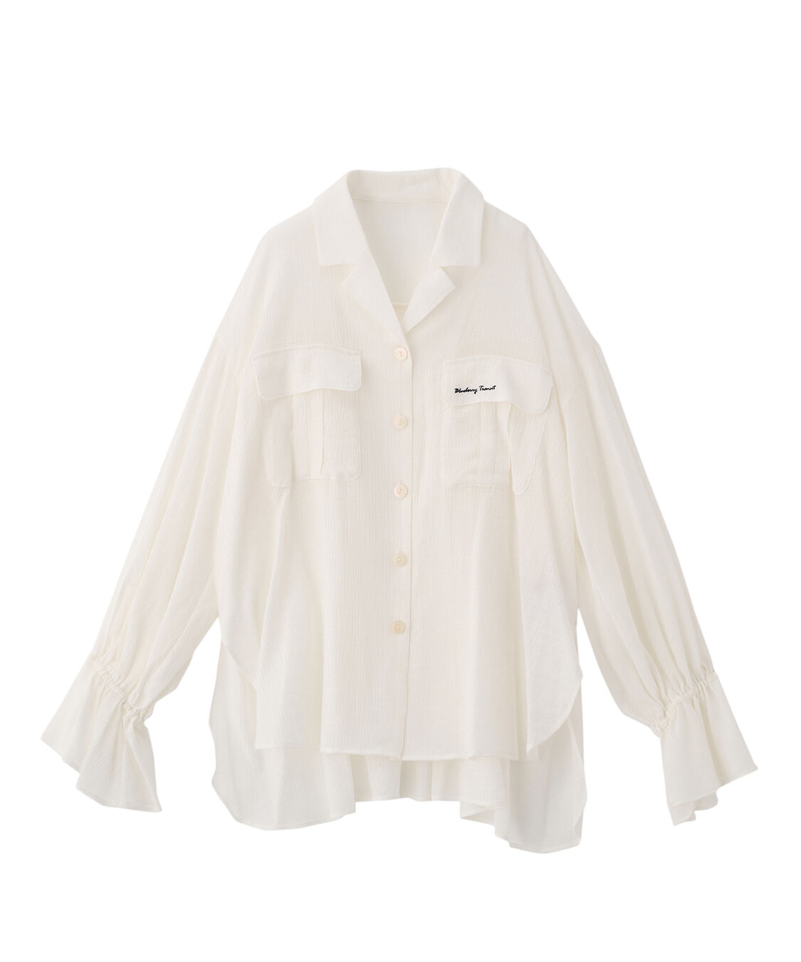 COCO DEAL「刺繍楊柳ロゴブラウス」|シャツ・ブラウス|